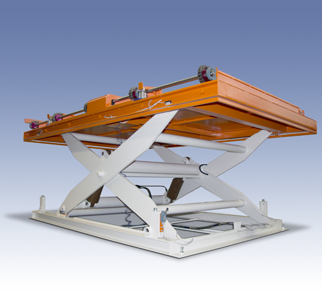 Pantograph lifting table